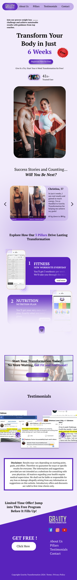 Web Design by Taufik H for this project | Design: #34064328