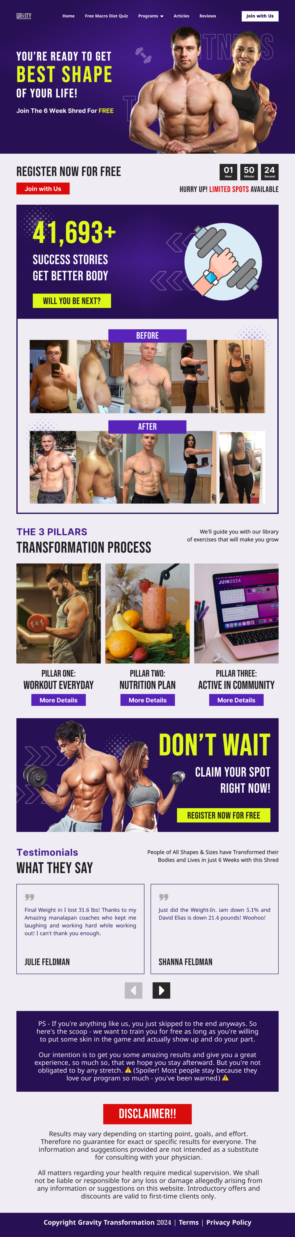 Web Design by Taufik H for this project | Design #34064375