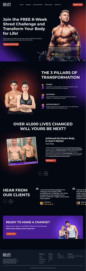 Web Design by Taufik H for this project | Design: #34064476