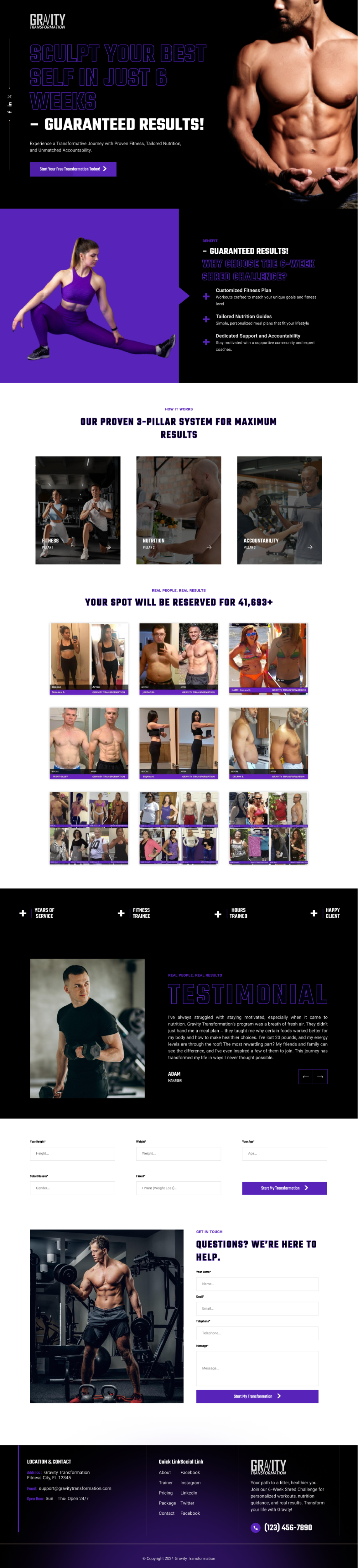 Web Design by Taufik H for this project | Design #34064496