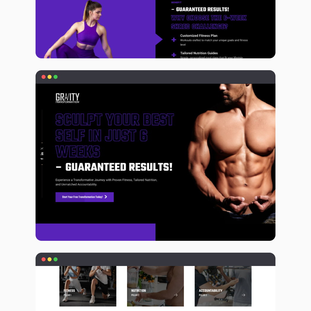 Web Design by Taufik H for this project | Design #34064497