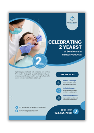 Flyer-Design von Custom A für Axon Dental Solutions | Design: #34053690