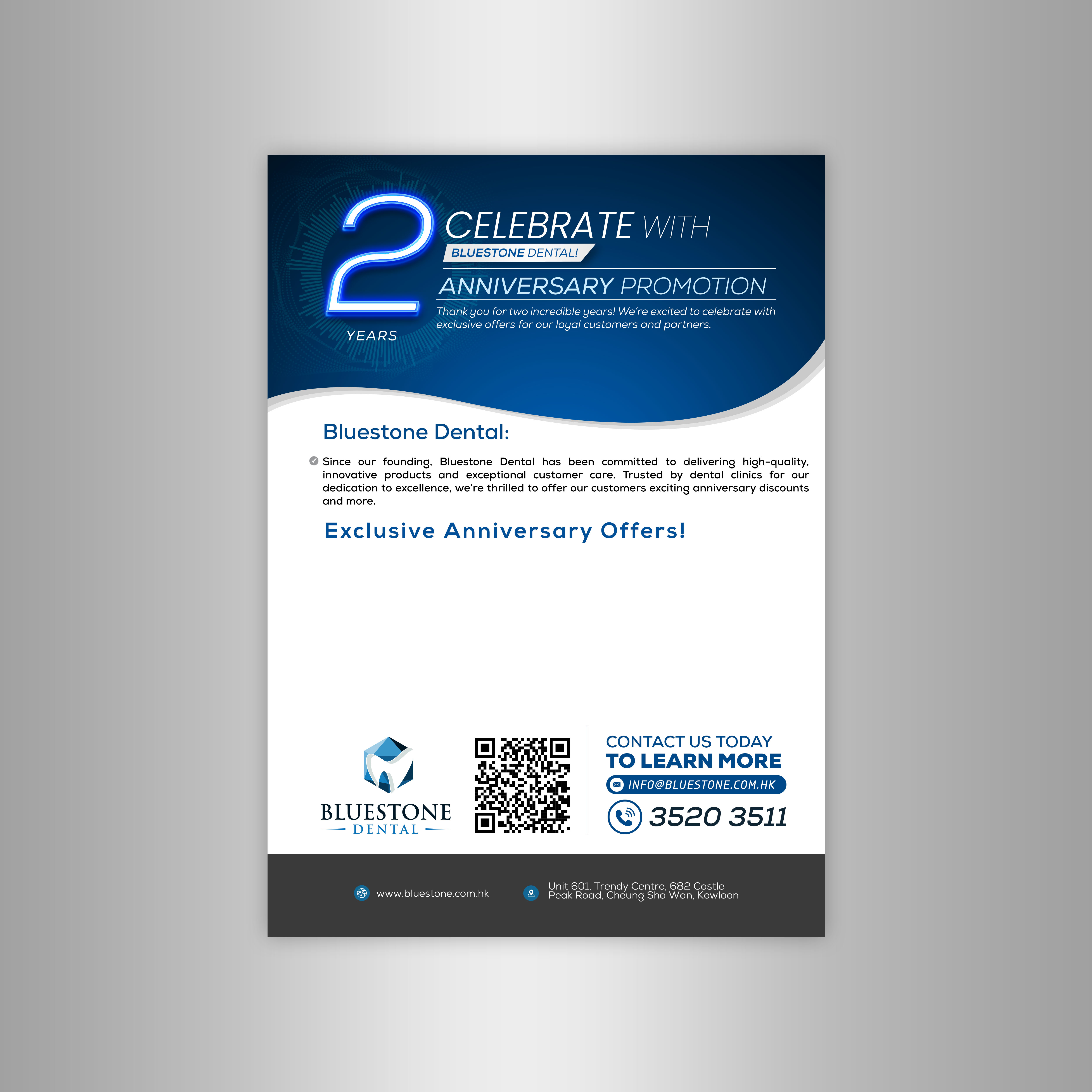 Flyer Design by HeshanKavinda for Axon Dental Solutions | Design #34053050