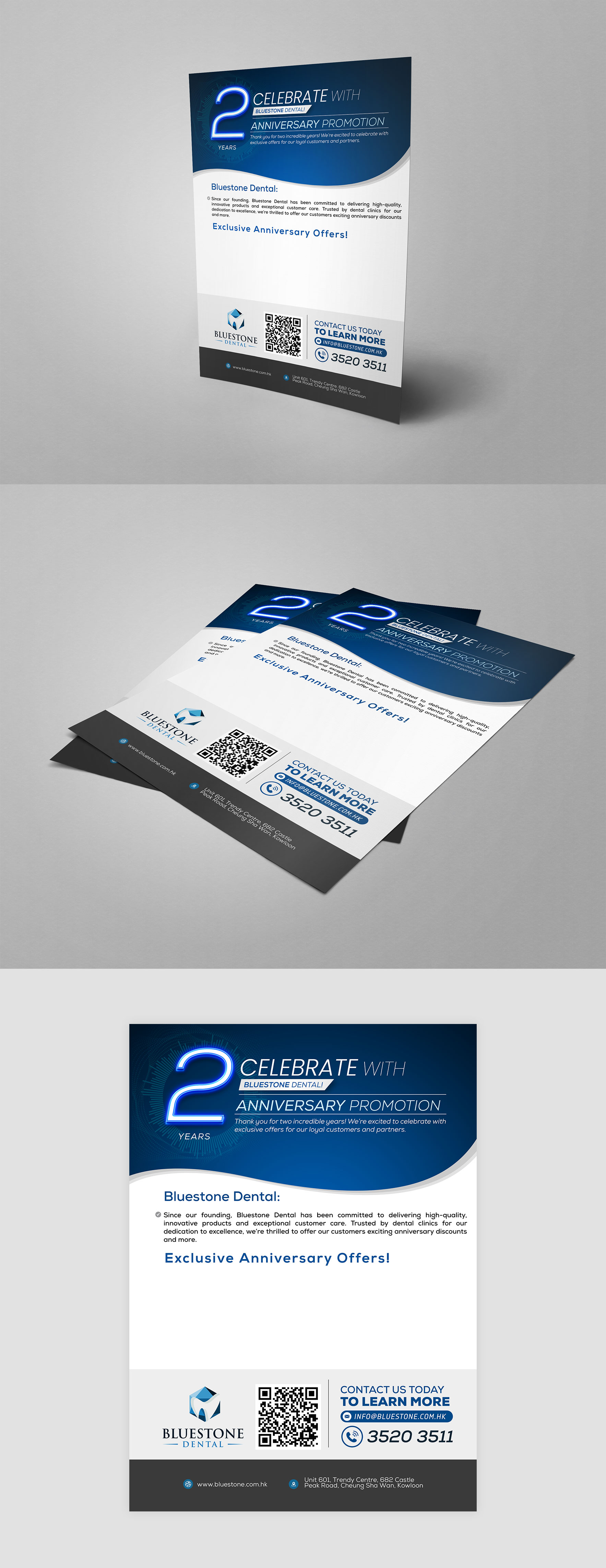 Flyer Design by HeshanKavinda for Axon Dental Solutions | Design #34053079