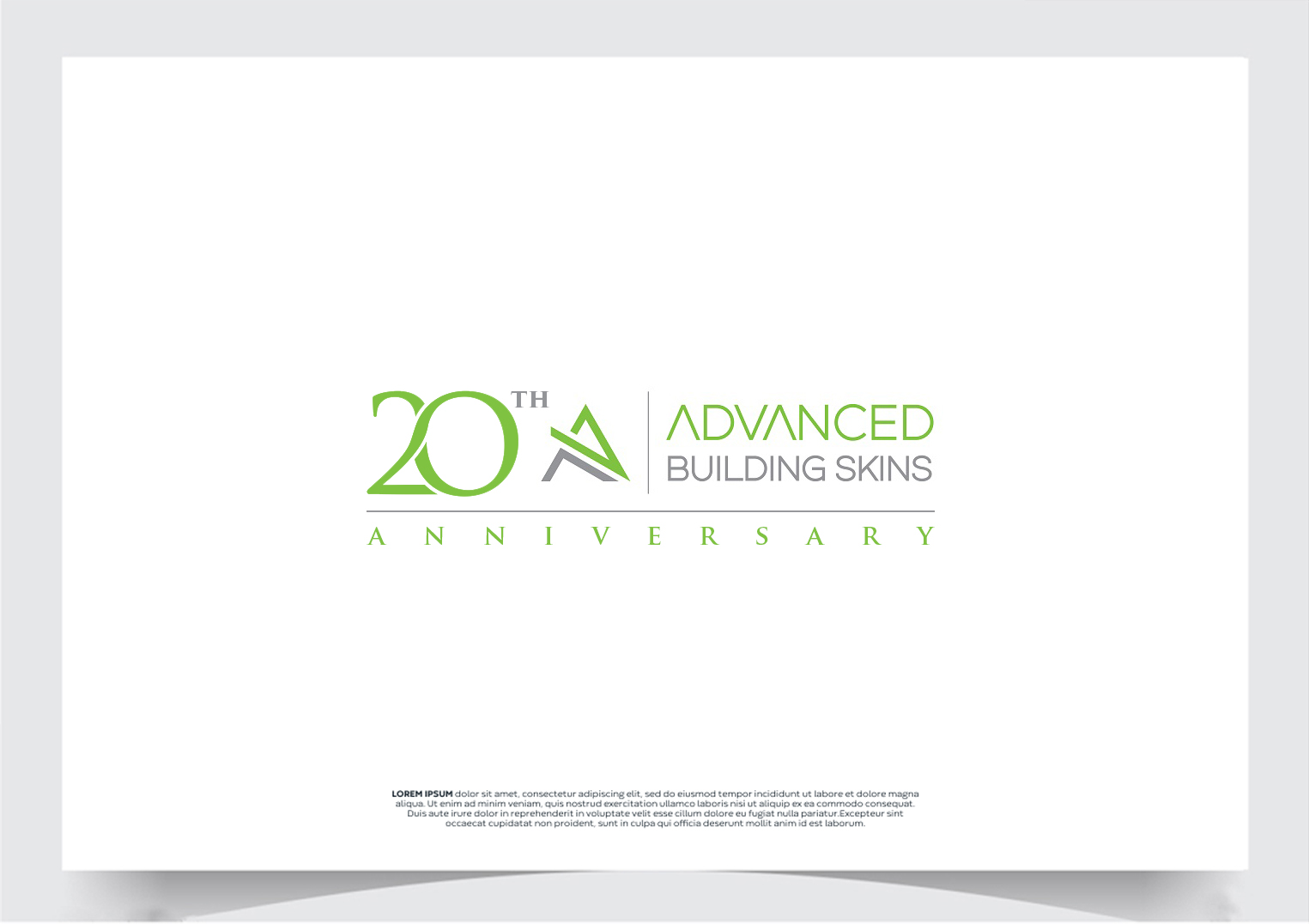 Logo-Design von Soonia für Advanced Building Skins GmbH | Design #34051931