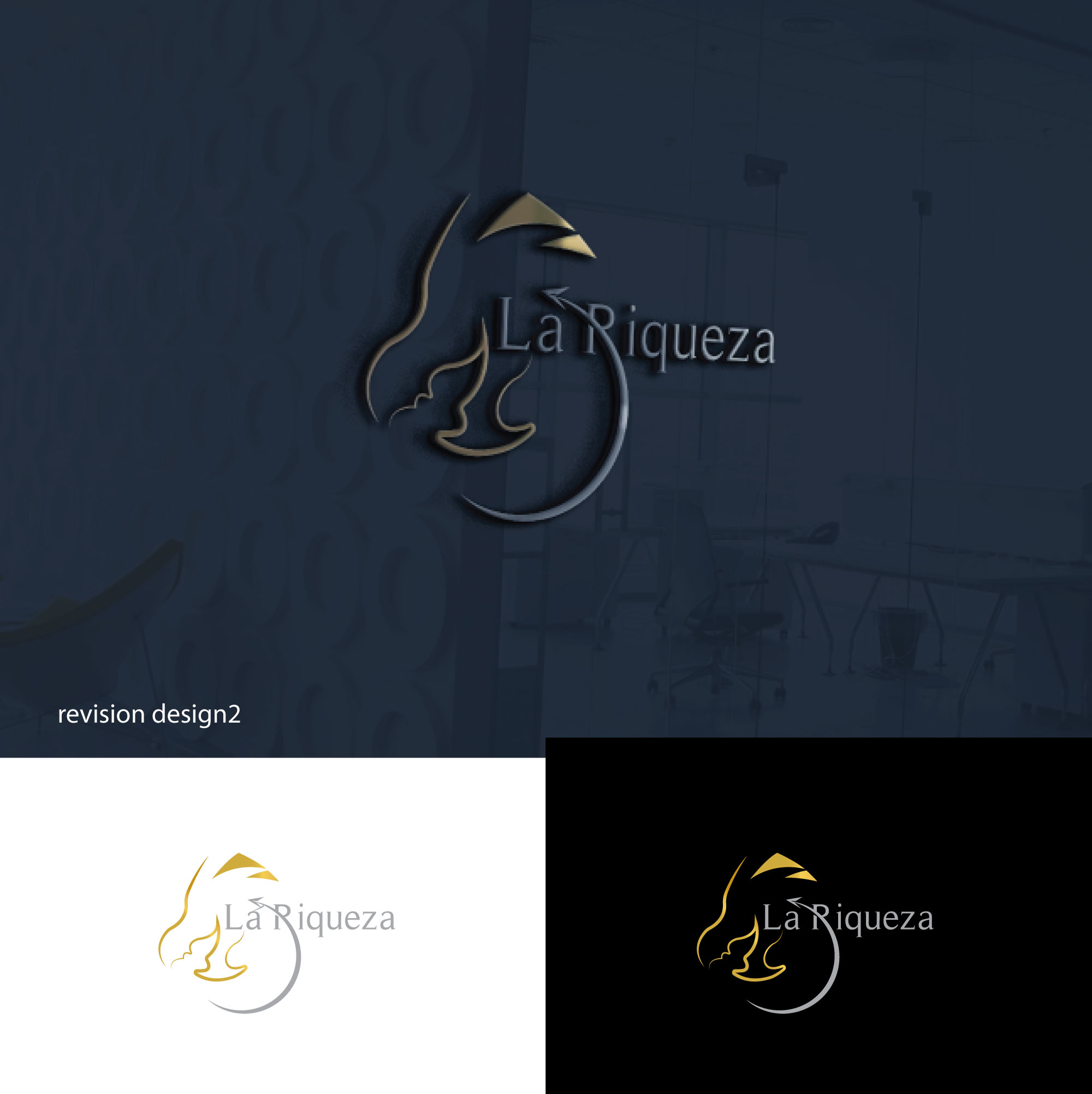 Logo-Design von RRR Design für La Riqueza Investment Pte Ltd | Design #34077633