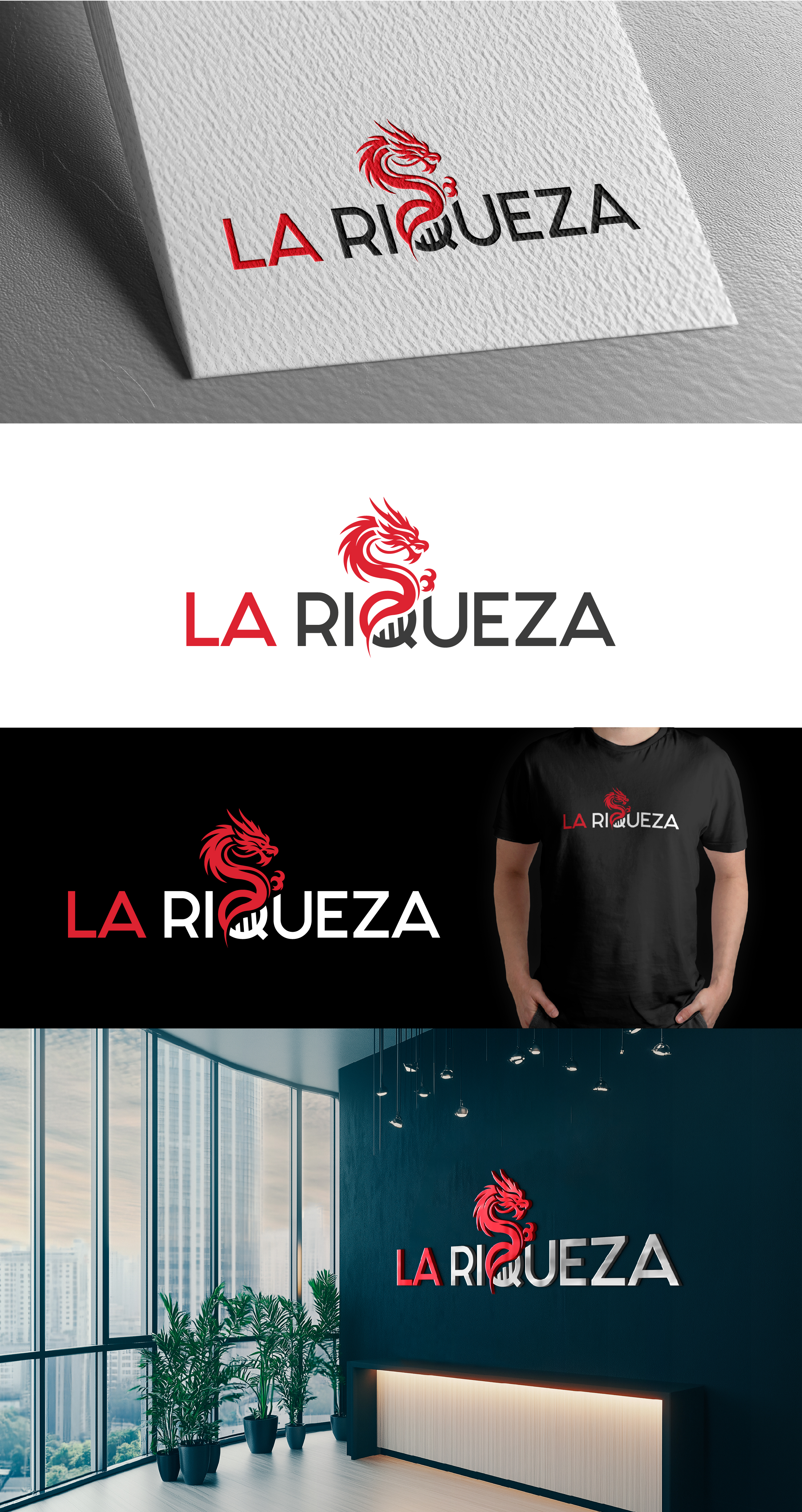 Diseño de Logo por PixelUP Graphics para La Riqueza Investment Pte Ltd | Diseño #34052915