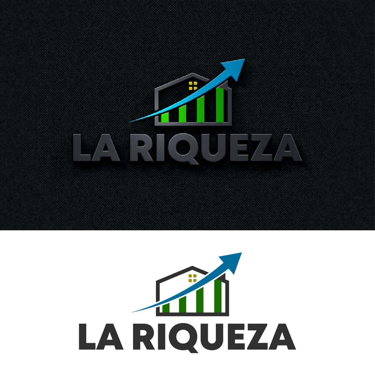 Logo Design by fly  design for La Riqueza Investment Pte Ltd | Design #34084815