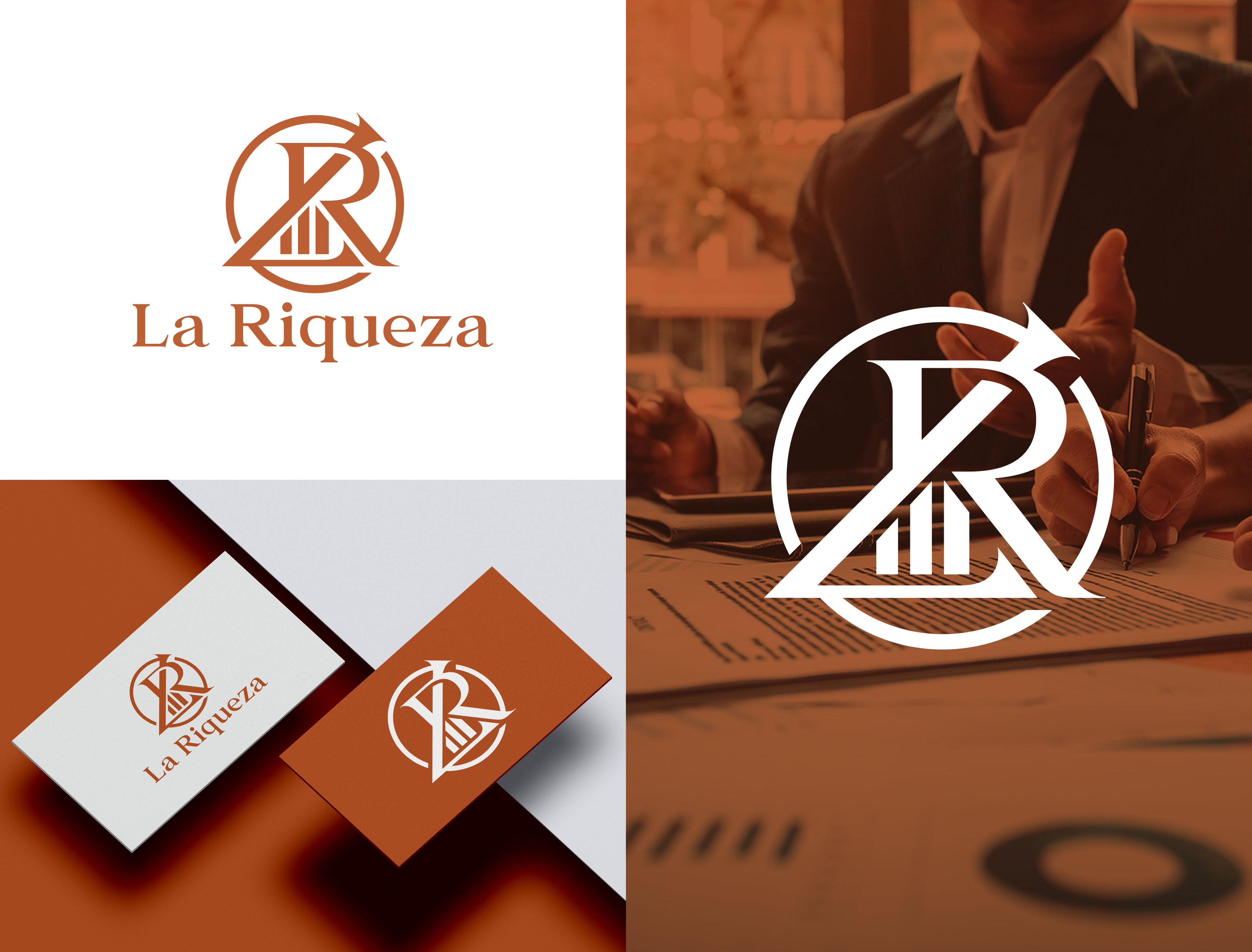 Logo Design by aexoagency for La Riqueza Investment Pte Ltd | Design #34050806