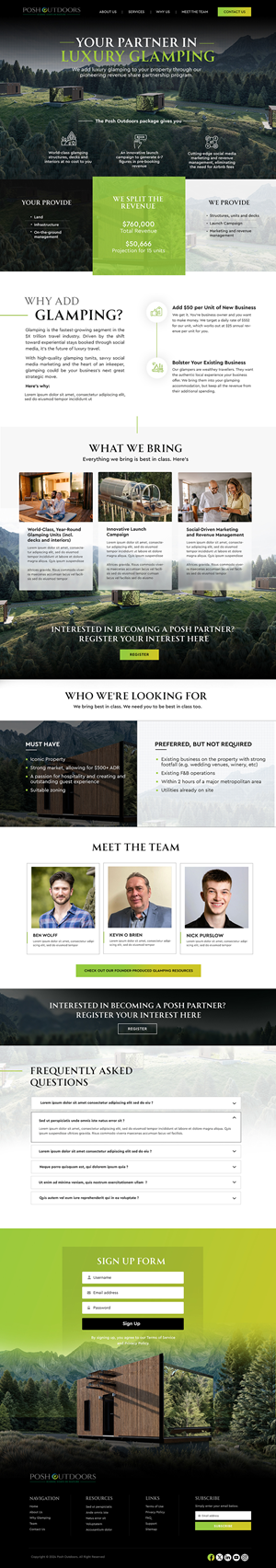 Web Design by Blue Sparrow for this project | Design: #34065158