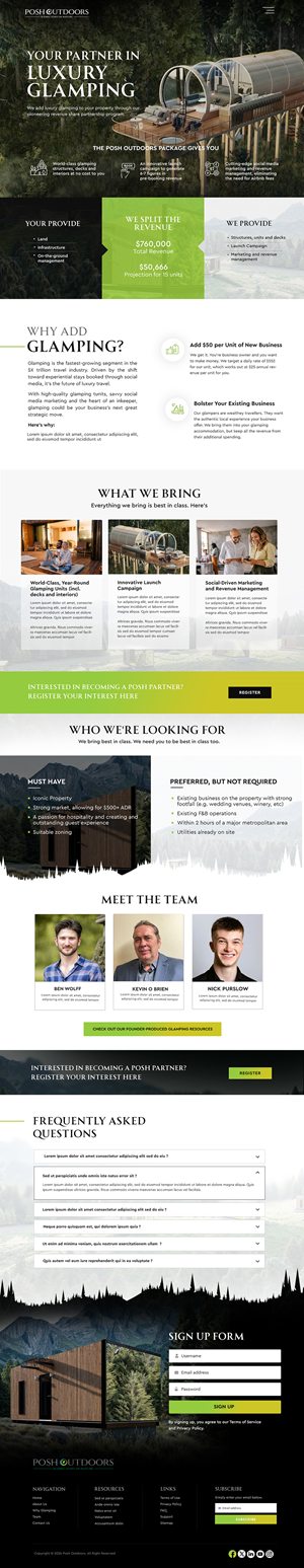 Web Design by Blue Sparrow for this project | Design: #34065159