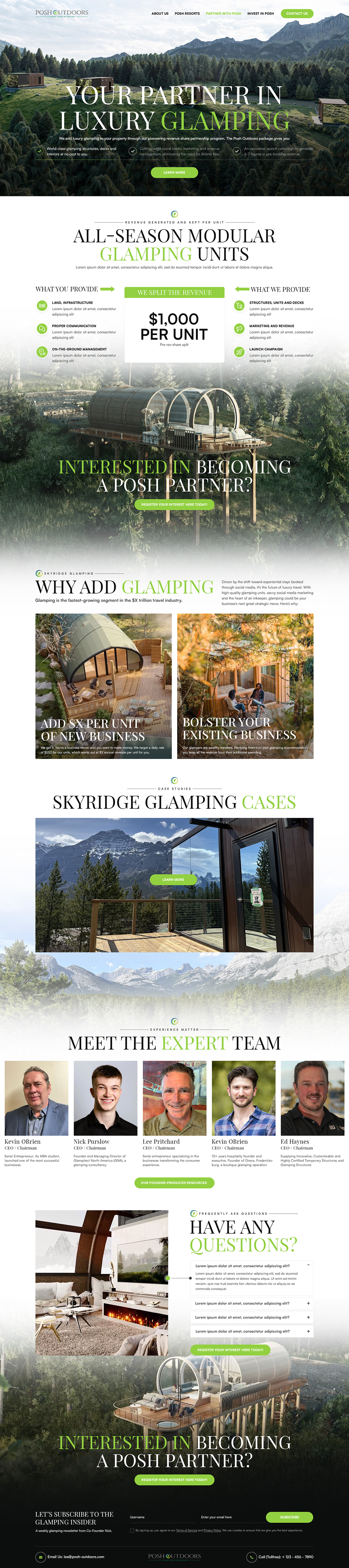 Web Design by IDesign1606 for this project | Design #35529929