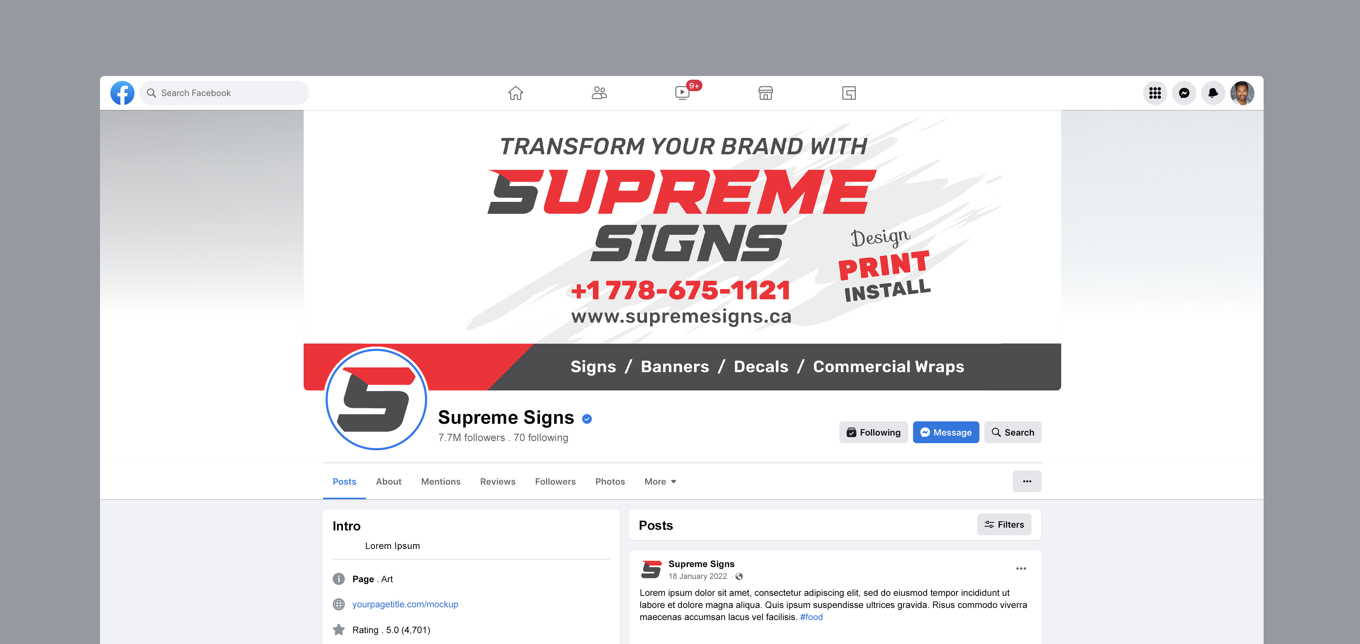 Banner Ad Design by MarkoE for this project | Design #34070816