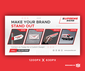 Banner-Design von Designed by MS für dieses Projekt | Design: #34074291