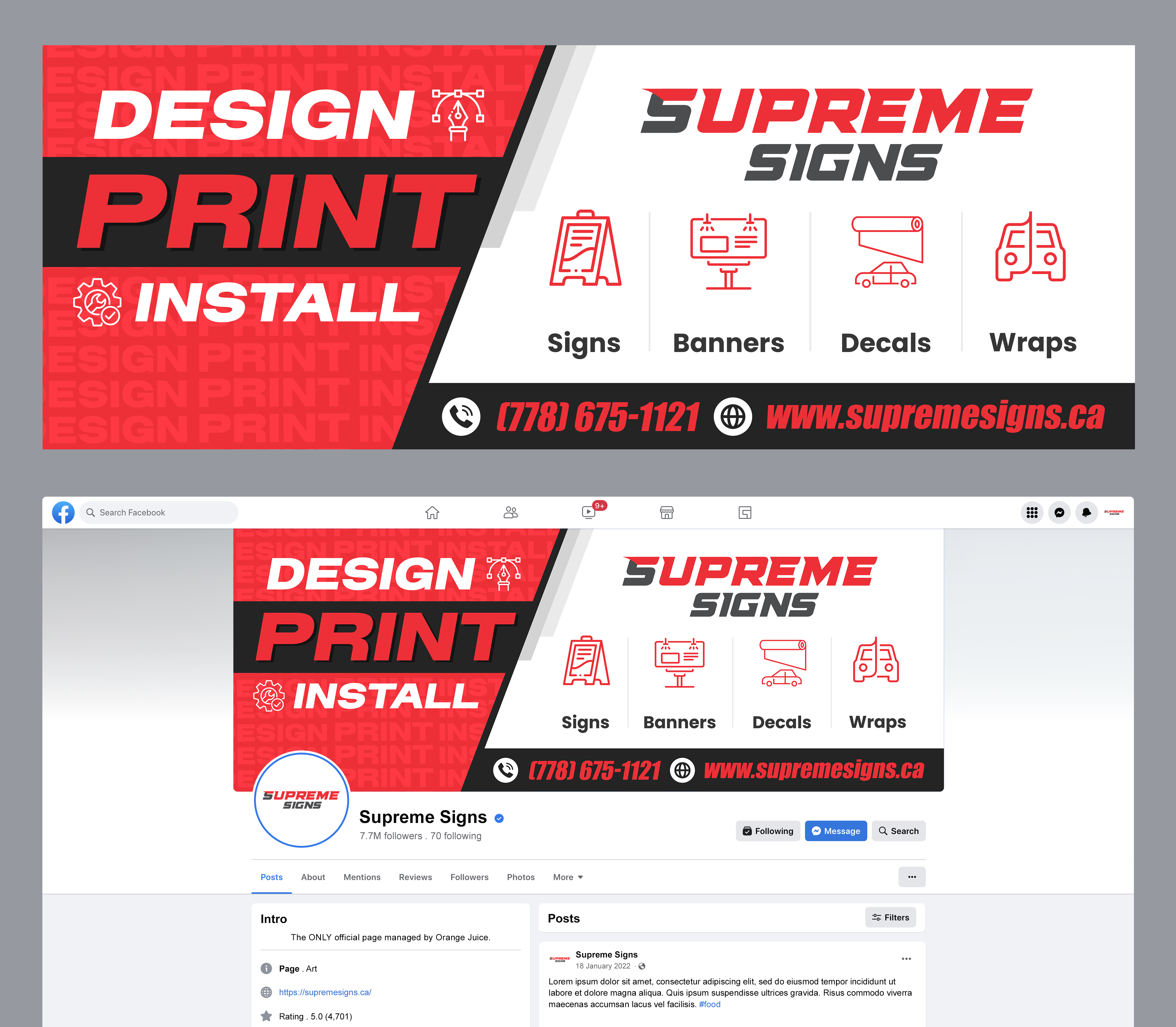 Banner-Design von SAI DESIGNS für dieses Projekt | Design #34055787