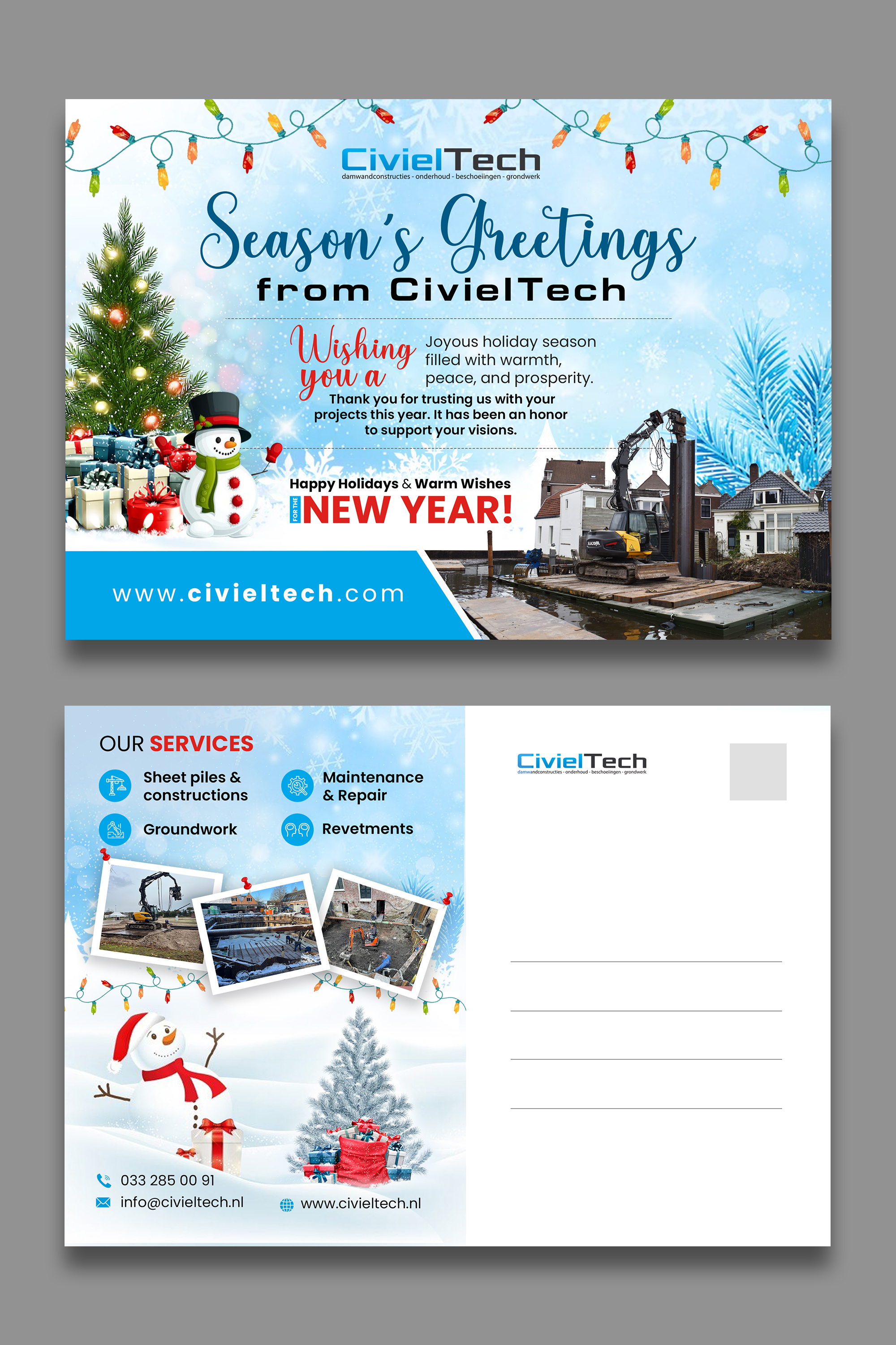 Diseño de Postal por debdesign para este proyecto | Diseño #34074564