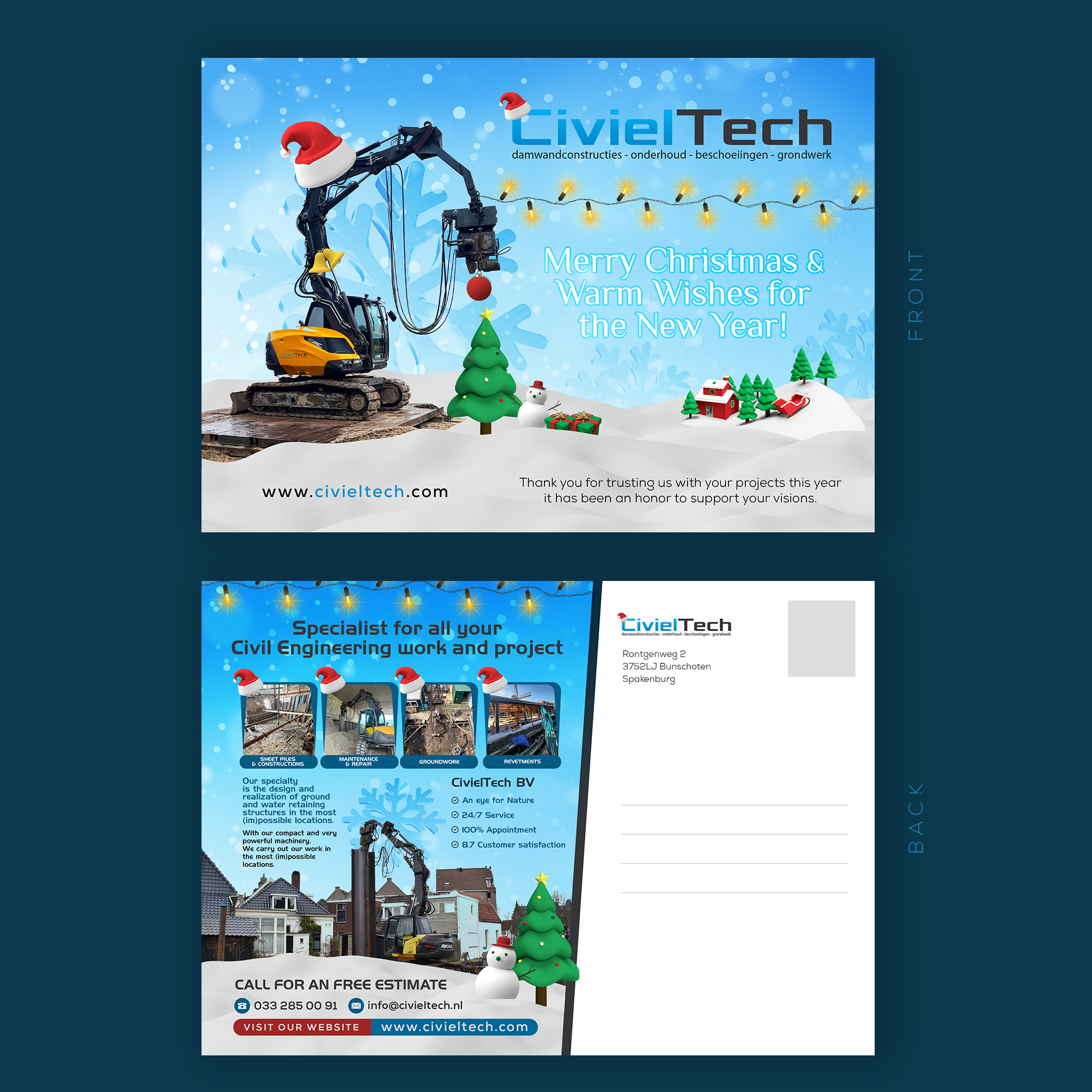 Postkarten-Design von debdesign für dieses Projekt | Design #34074820