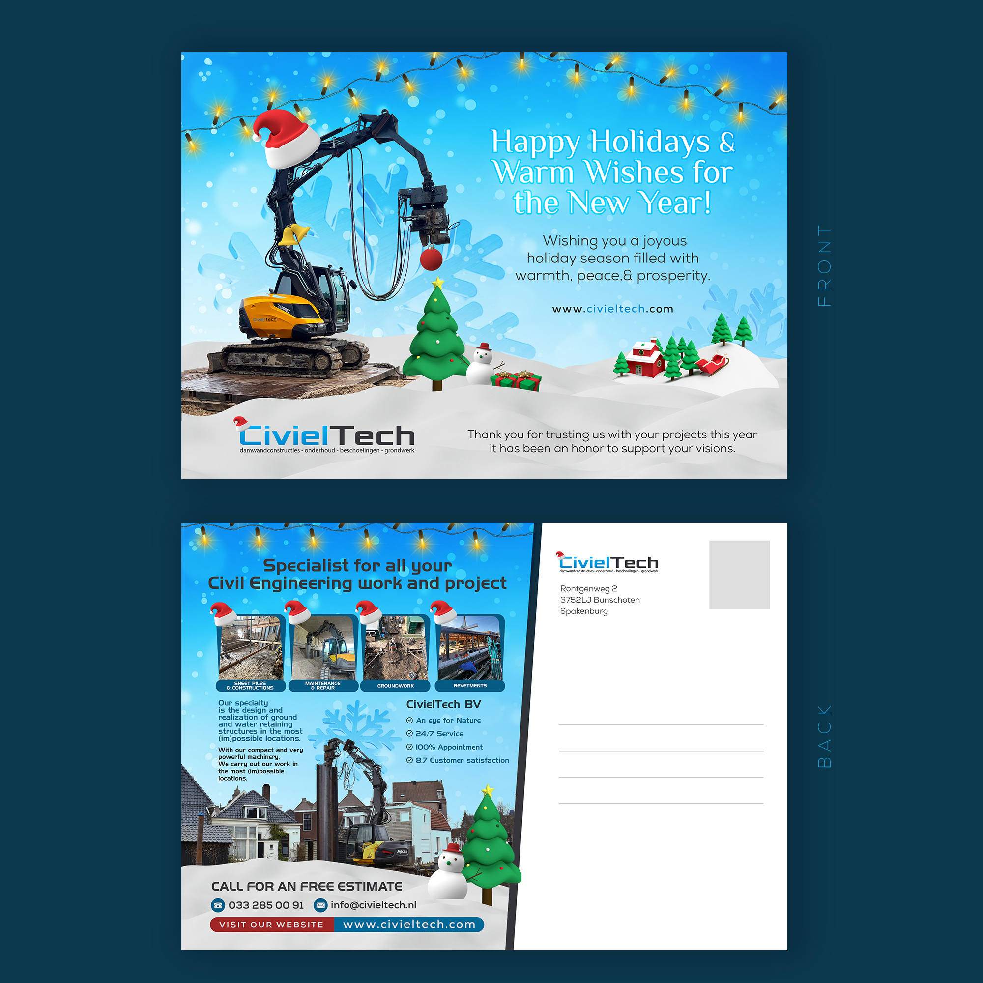 Diseño de Postal por debdesign para este proyecto | Diseño #34074821