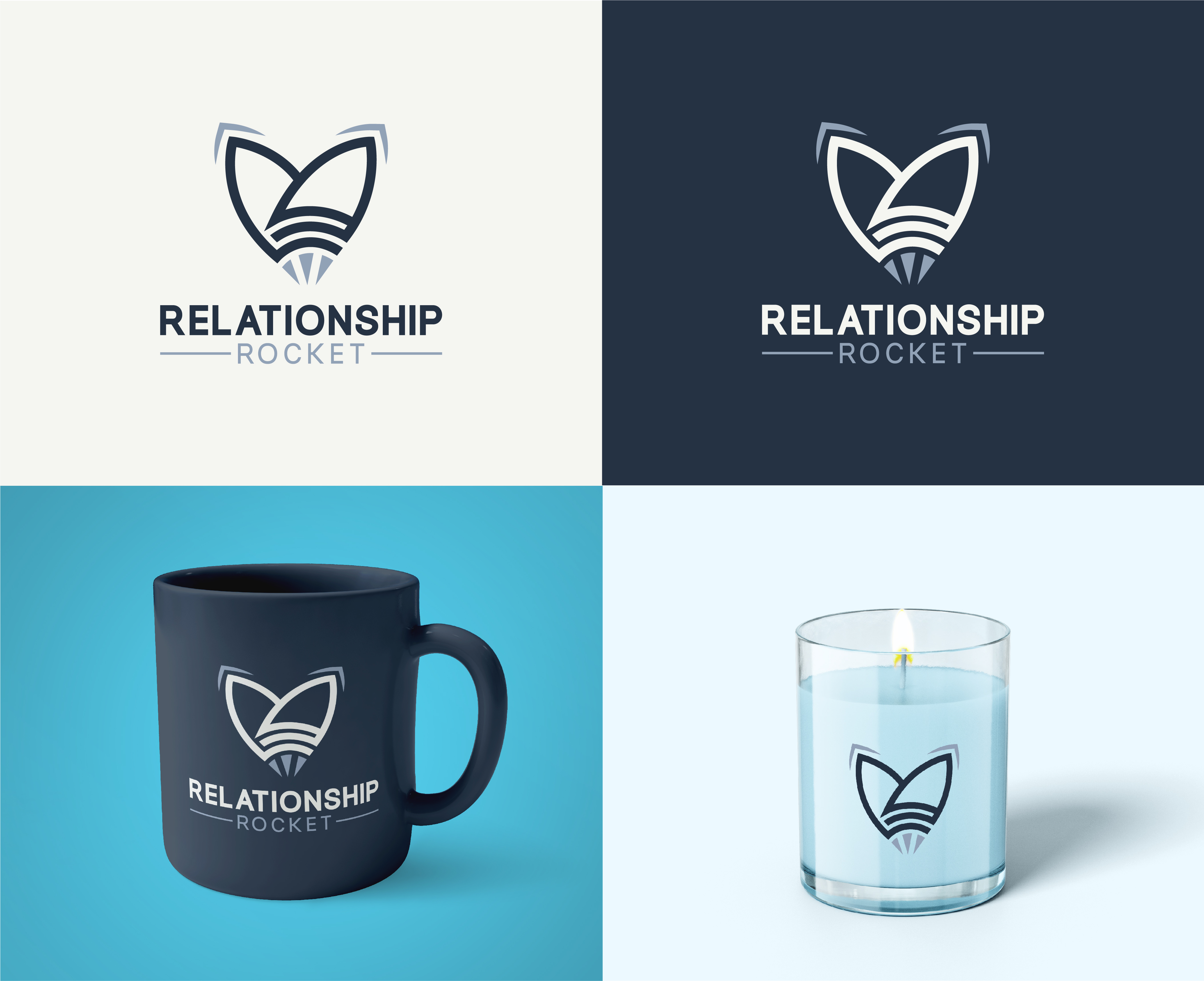 Logo Design by nasim33 for Relationship Rocket | Design #34065488