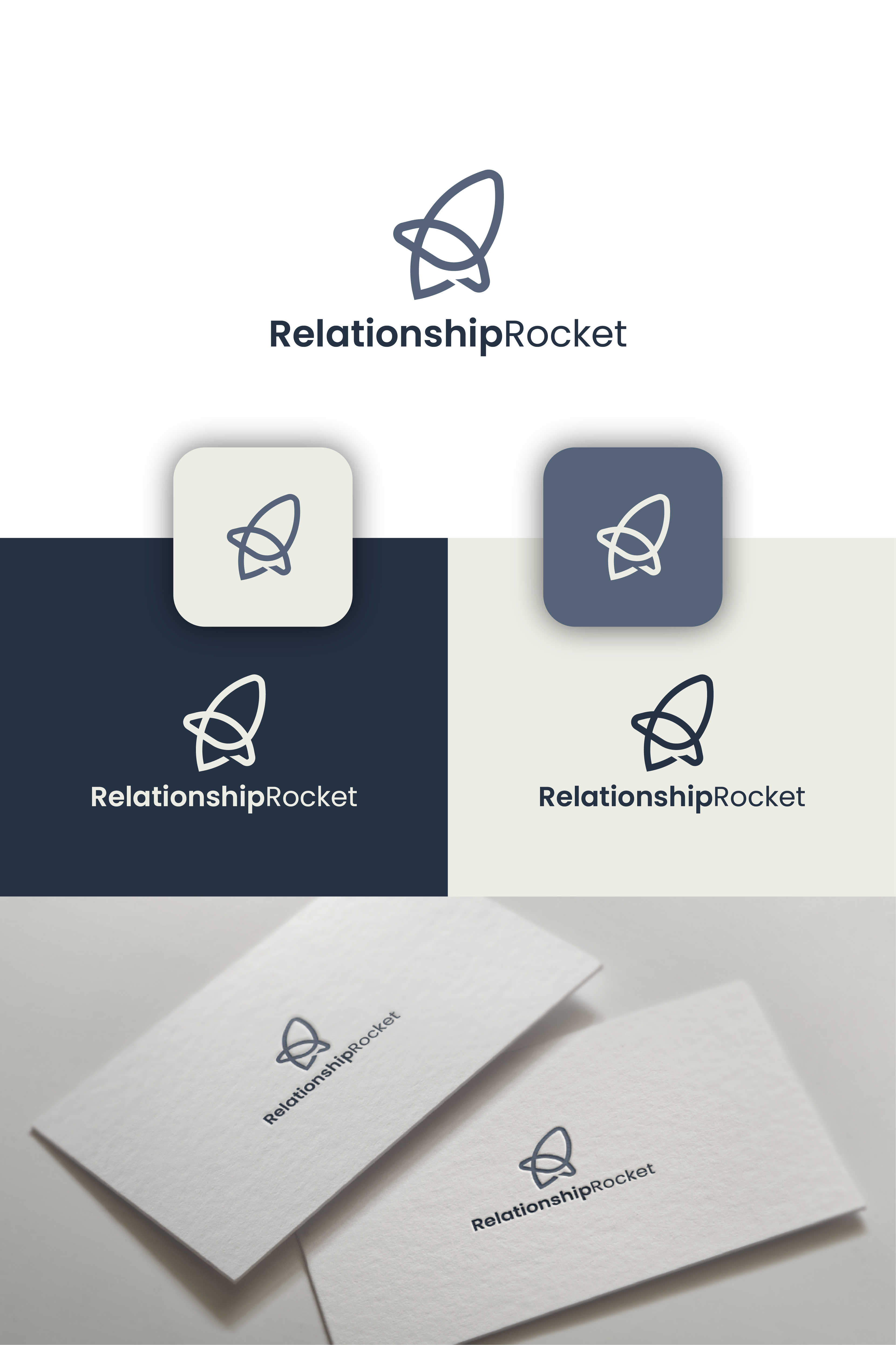 Logo Design by Boril Std for Relationship Rocket | Design #34056159