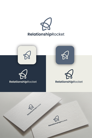 Logo Design by Boril Std for Relationship Rocket | Design: #34056159