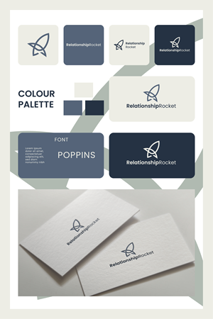 Logo Design by Boril Std for Relationship Rocket | Design: #34117206