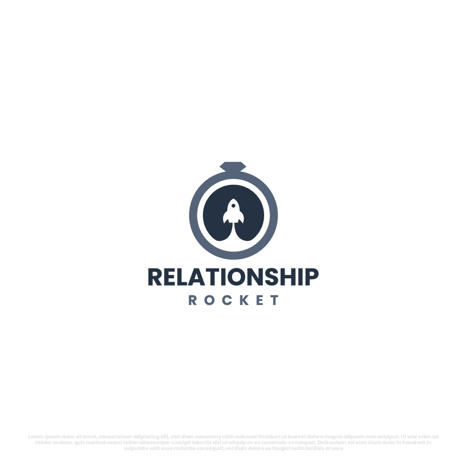 Logo Design by Kayla. for Relationship Rocket | Design #34057383