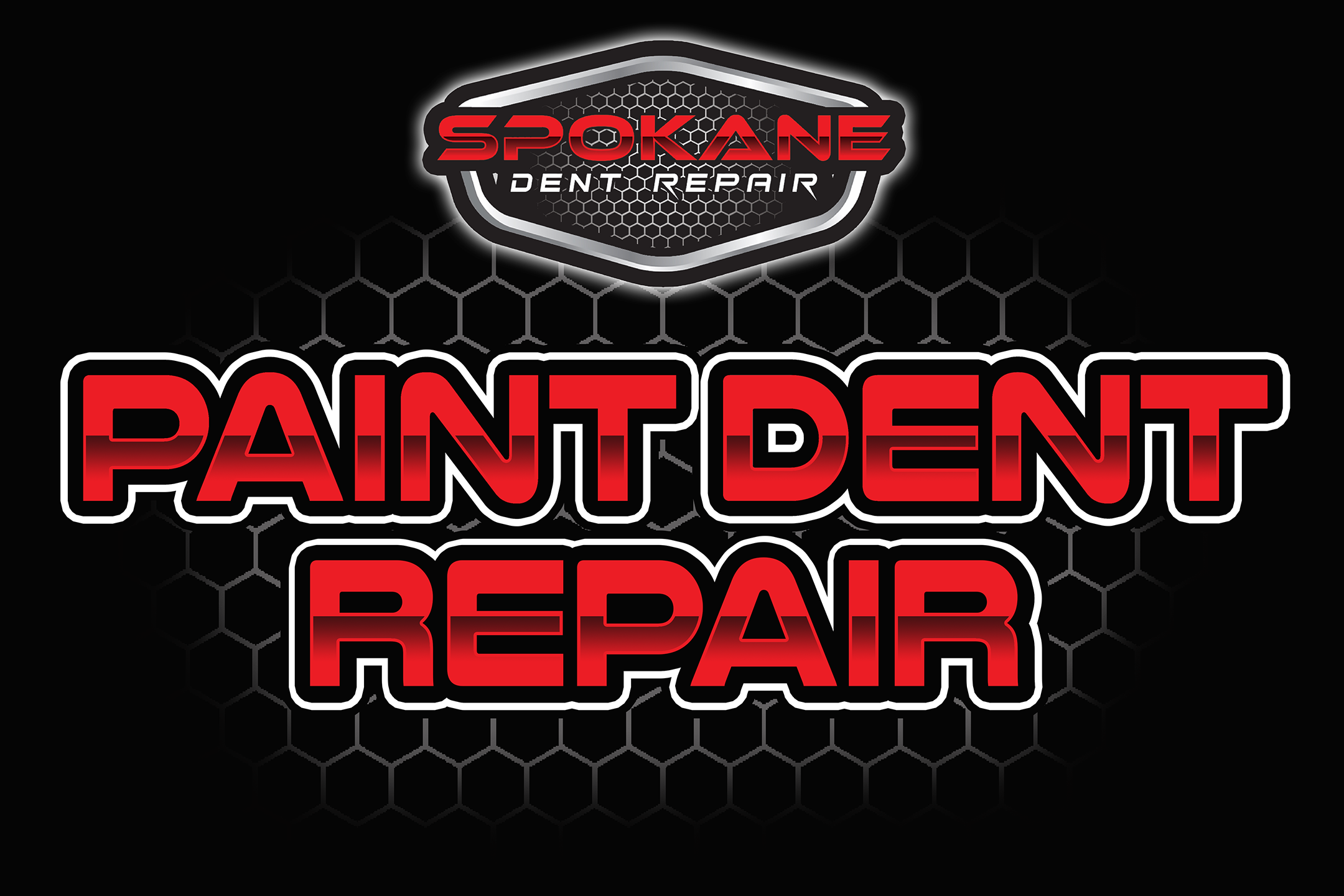 Signage Design by JKIANN08 for Spokane Dent Repair  | Design #34060899
