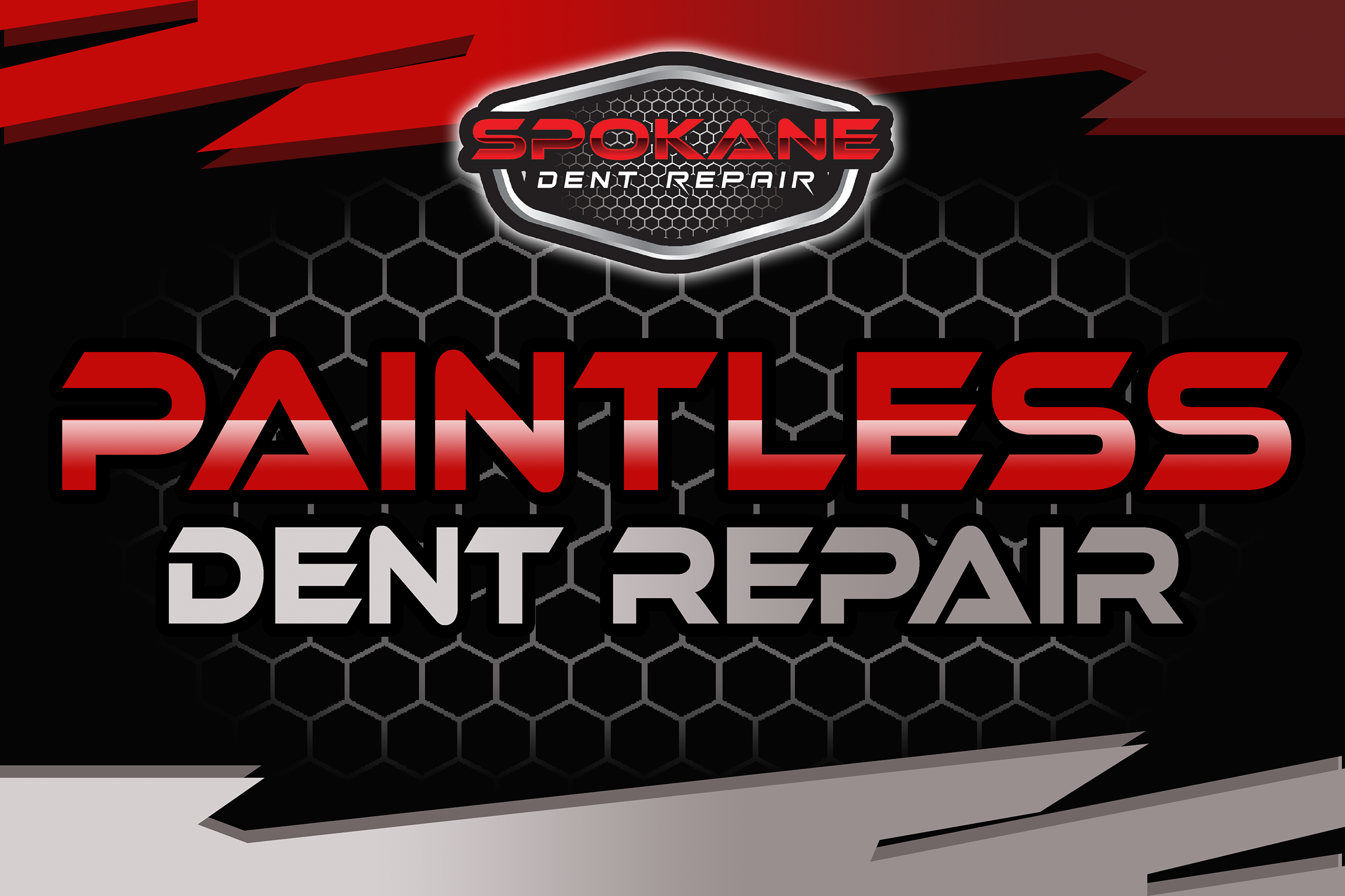 Signage Design by JKIANN08 for Spokane Dent Repair  | Design #34088378