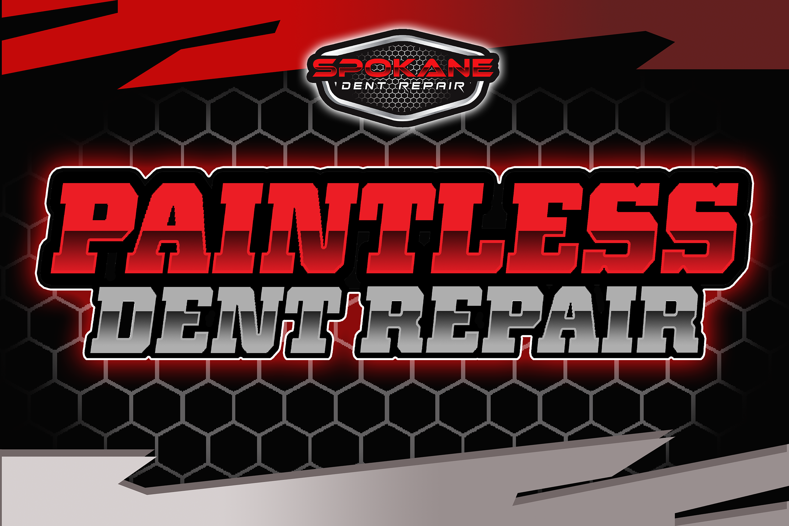 Signage Design by JKIANN08 for Spokane Dent Repair  | Design #34088716