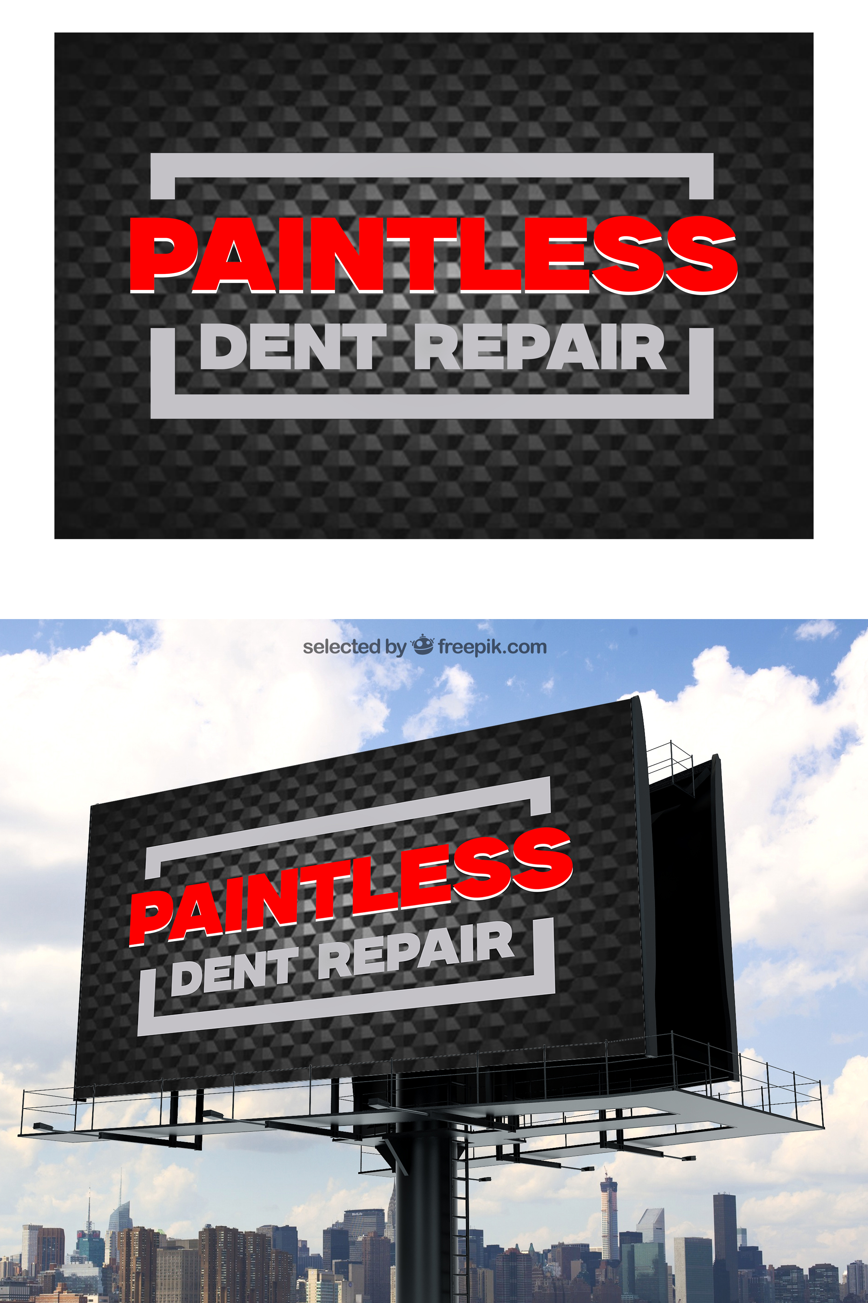Signage Design by nguruzzdng for Spokane Dent Repair  | Design #34054730