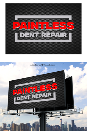 Signage Design by nguruzzdng for Spokane Dent Repair  | Design: #34054730