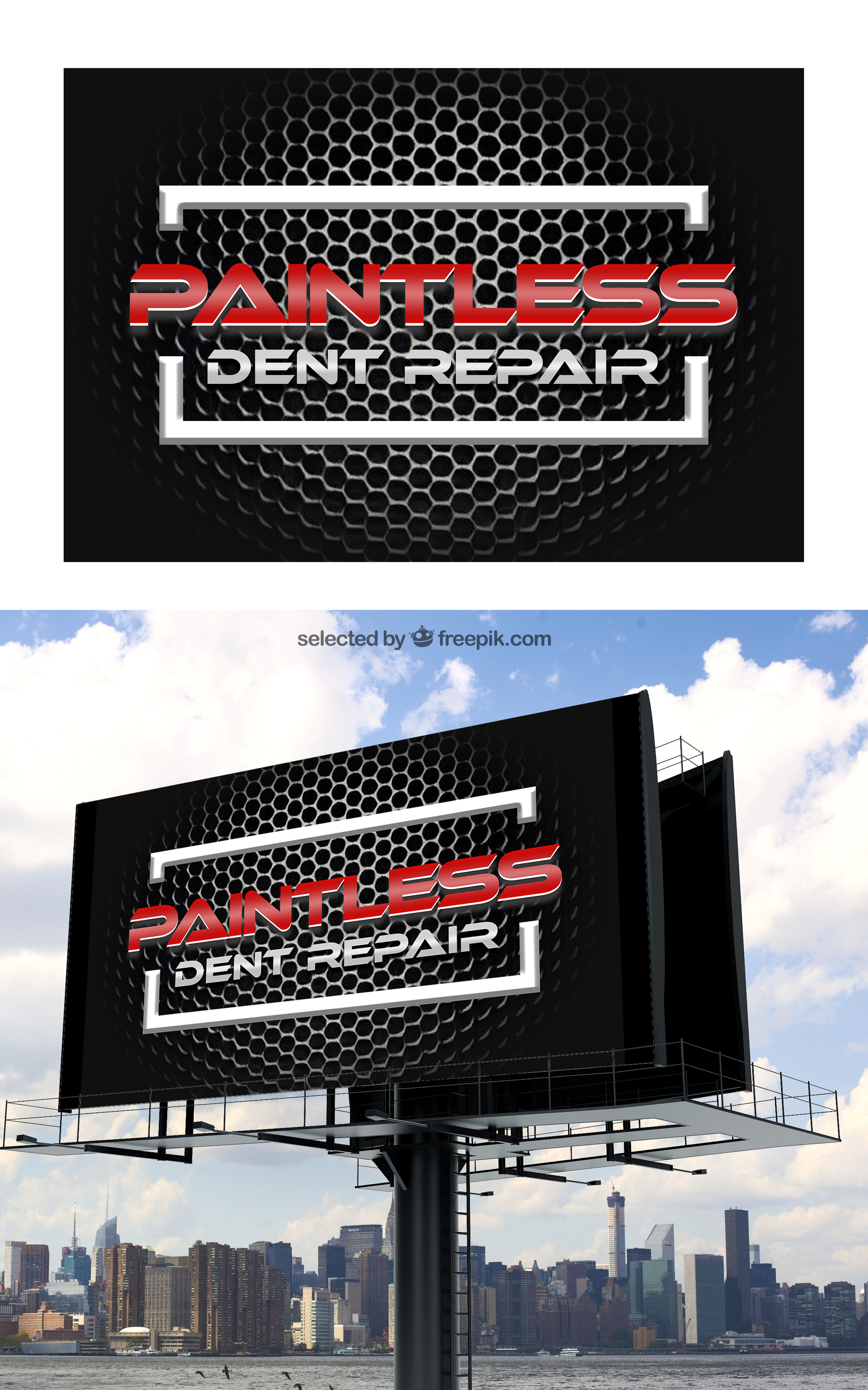 Signage Design by nguruzzdng for Spokane Dent Repair  | Design #34081692