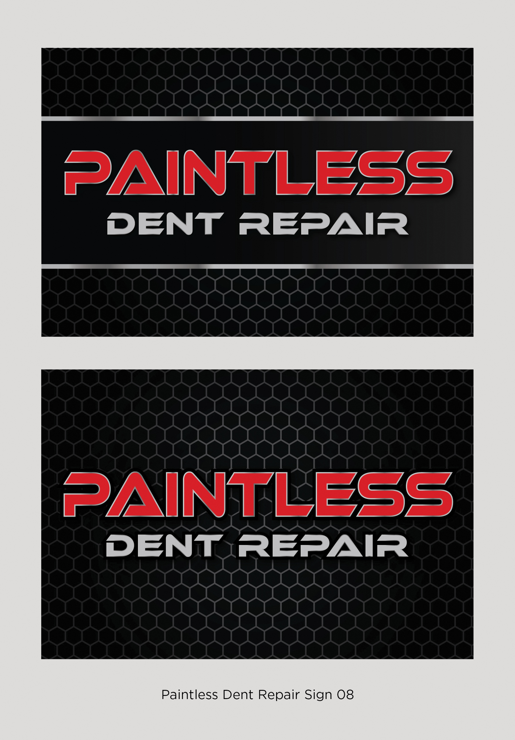 Signage Design by D Creative for Spokane Dent Repair  | Design #34109196