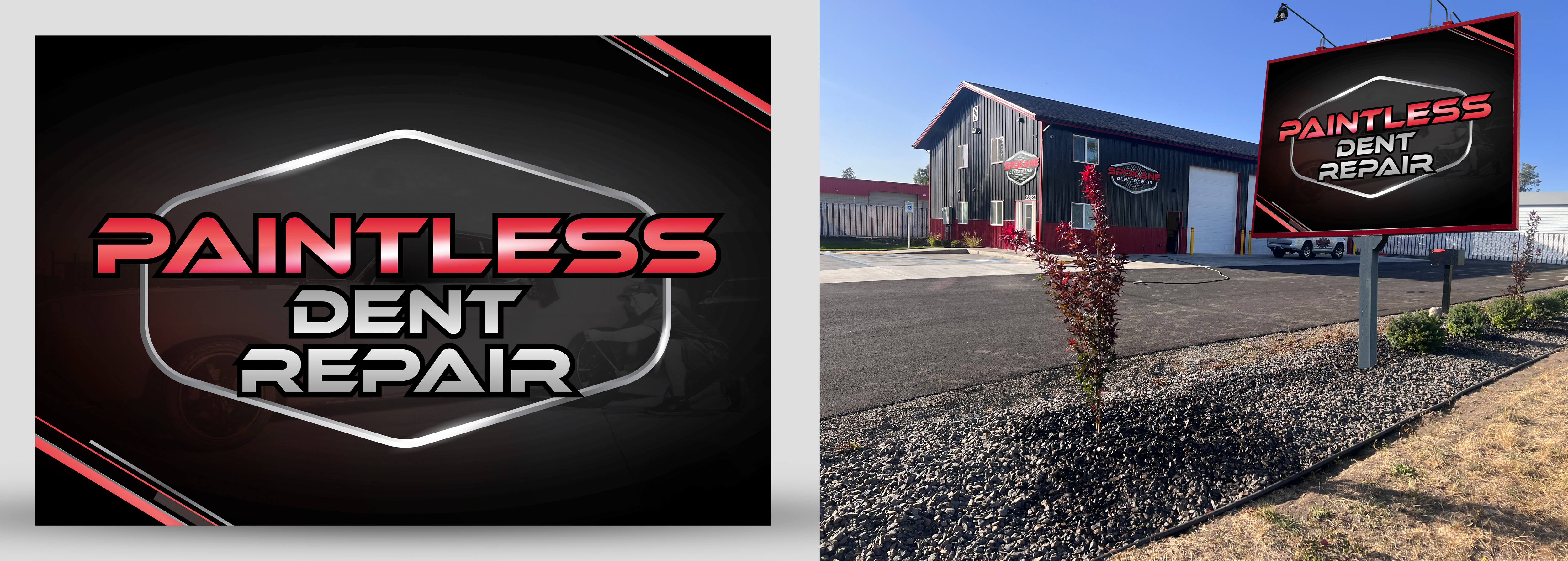 Signage Design by Impressive Designs for Spokane Dent Repair  | Design #34055216