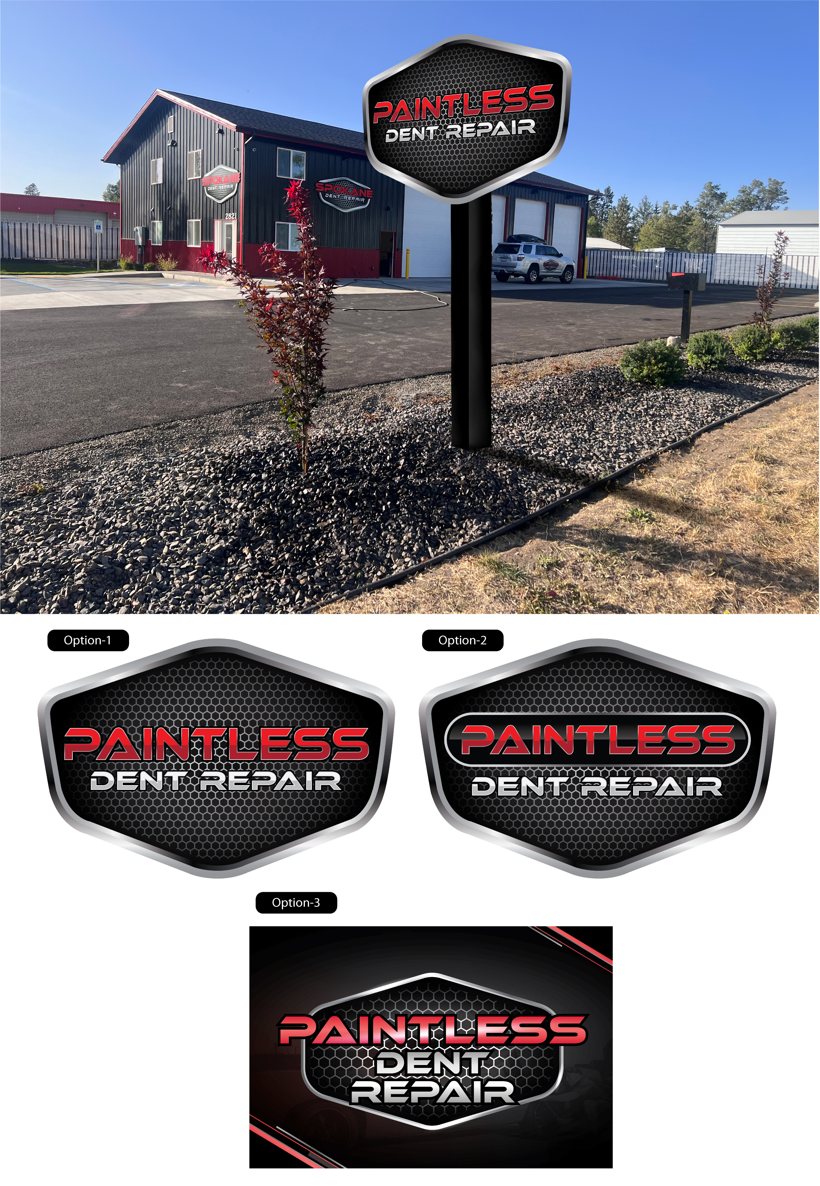 Schilder-Design von Impressive Designs für Spokane Dent Repair  | Design #34072900