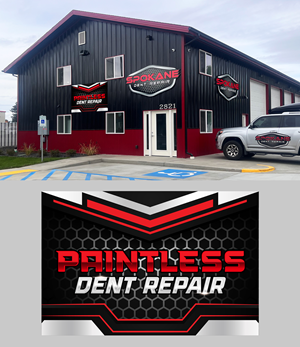 Signage Design by Dzhafir for Spokane Dent Repair  | Design: #34064871