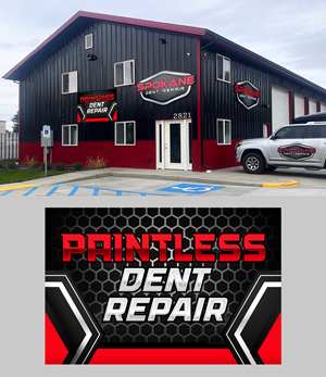 Signage Design by Dzhafir for Spokane Dent Repair  | Design: #34064872