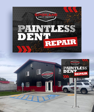 Schilder-Design von Graphic Guy für Spokane Dent Repair  | Design #34063520