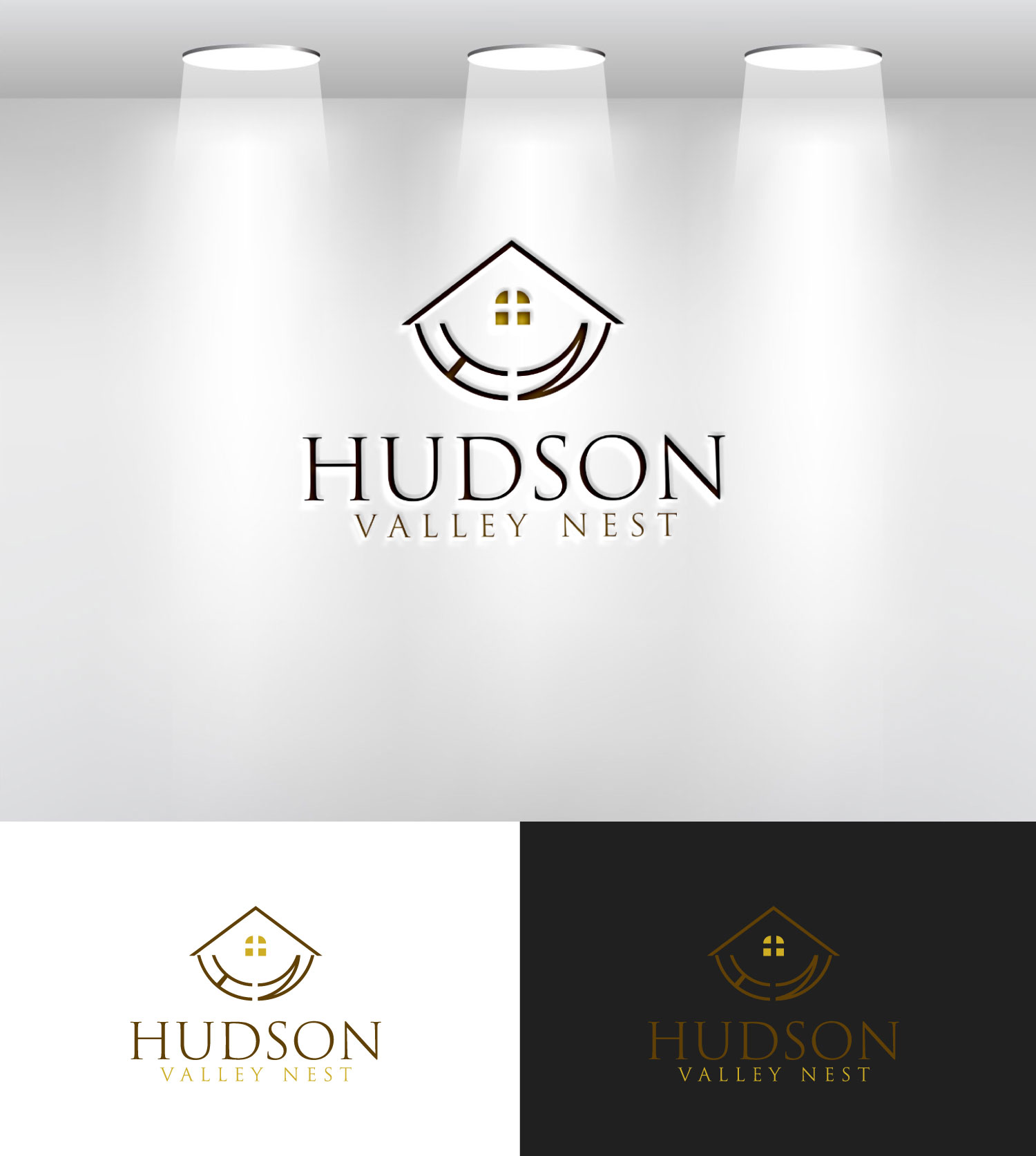 Logo Design by Mi Design1 for Hudson Valley Nest | Design #34056857