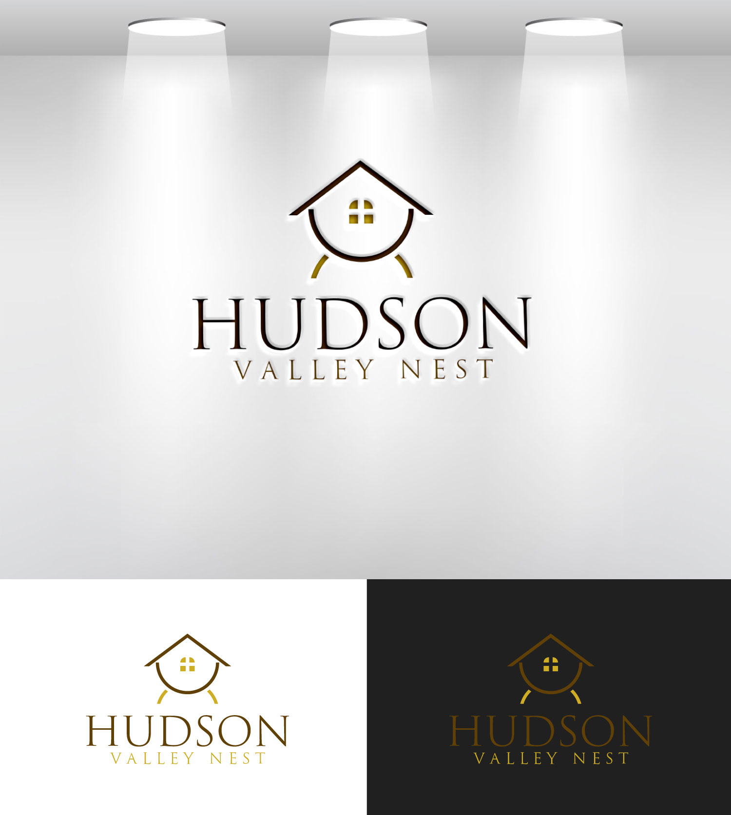 Logo Design by Mi Design1 for Hudson Valley Nest | Design #34056954