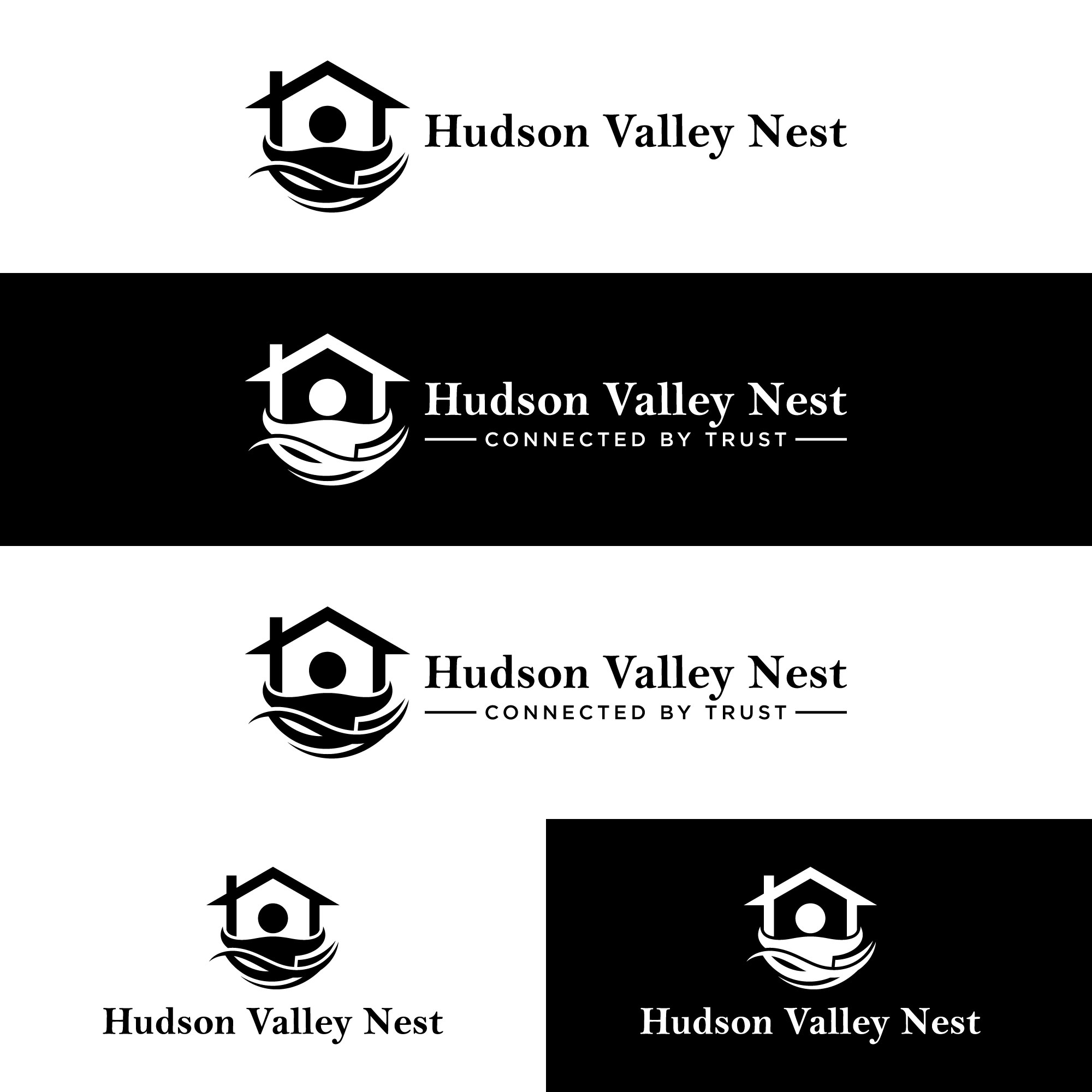 Logo Design by loveqis for Hudson Valley Nest | Design #34057287