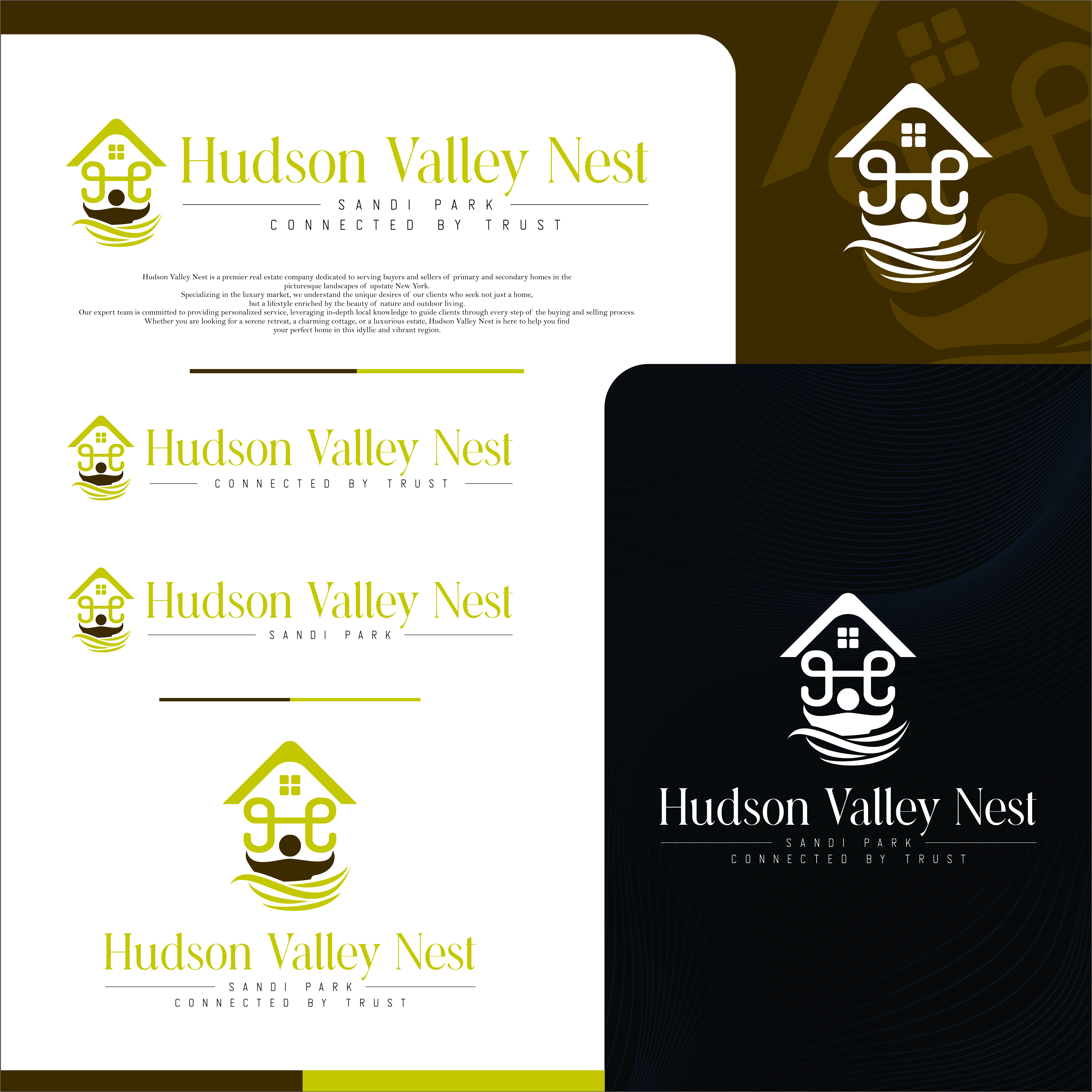 Logo Design by BLINDMOON for Hudson Valley Nest | Design #34058670