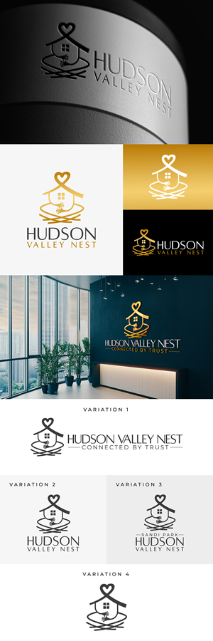 Logo Design by PixelUP Graphics for Hudson Valley Nest | Design: #34057365