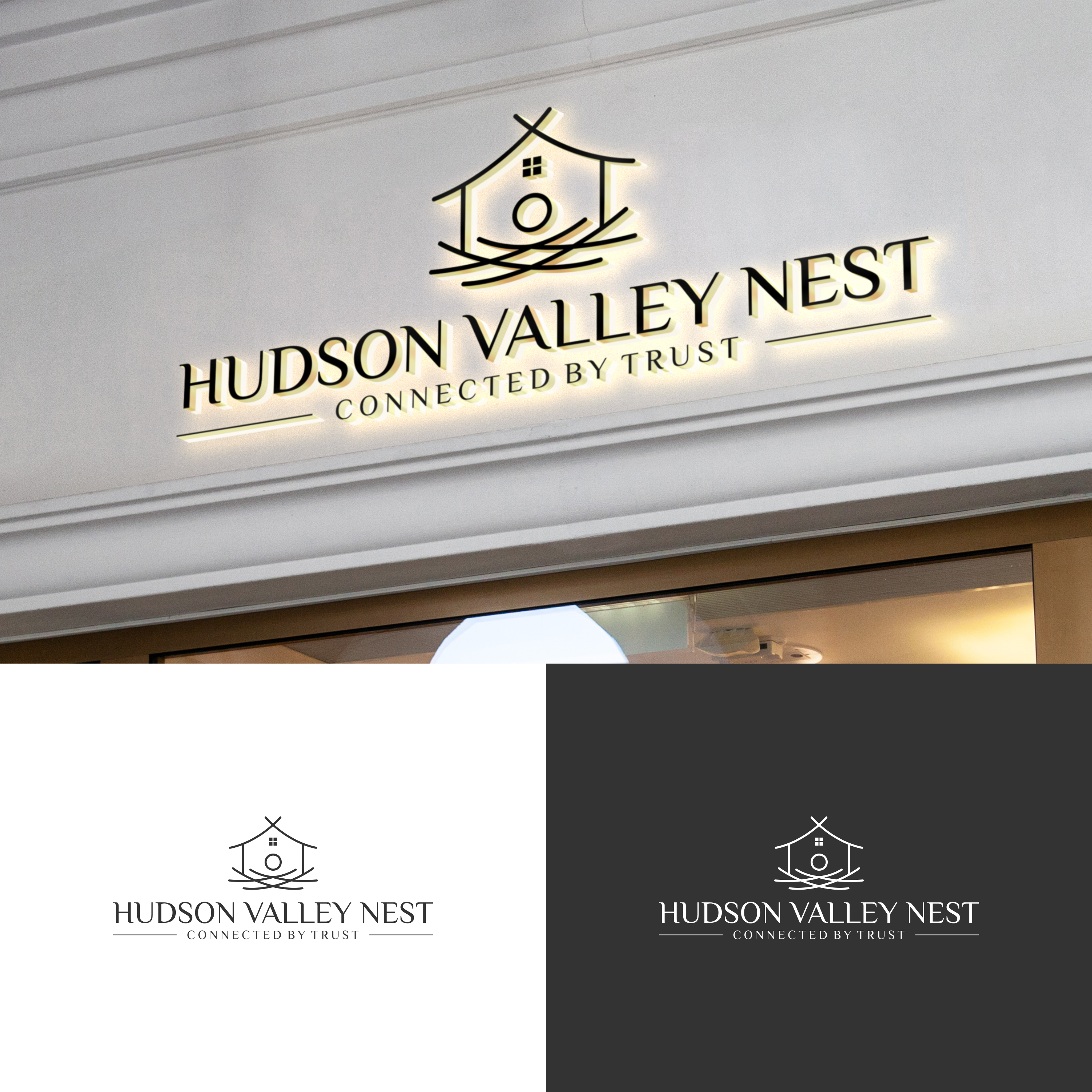 Logo-Design von agewage für Hudson Valley Nest | Design #34057867