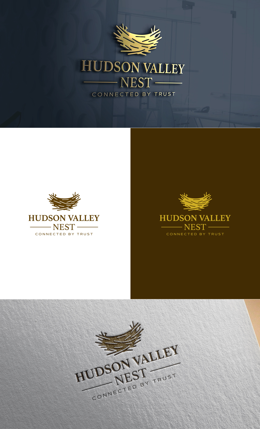 Logo Design by GLDesigns for Hudson Valley Nest | Design #34057191