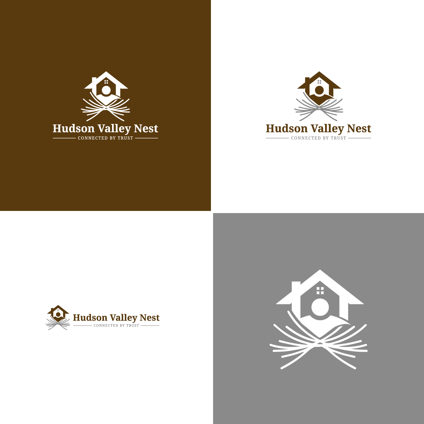 Logo-Design von AL-BARAKAH für Hudson Valley Nest | Design #34055884