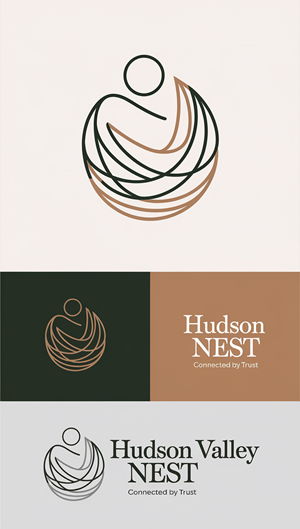Logo-Design von InkForge Studio für Hudson Valley Nest | Design #34055035