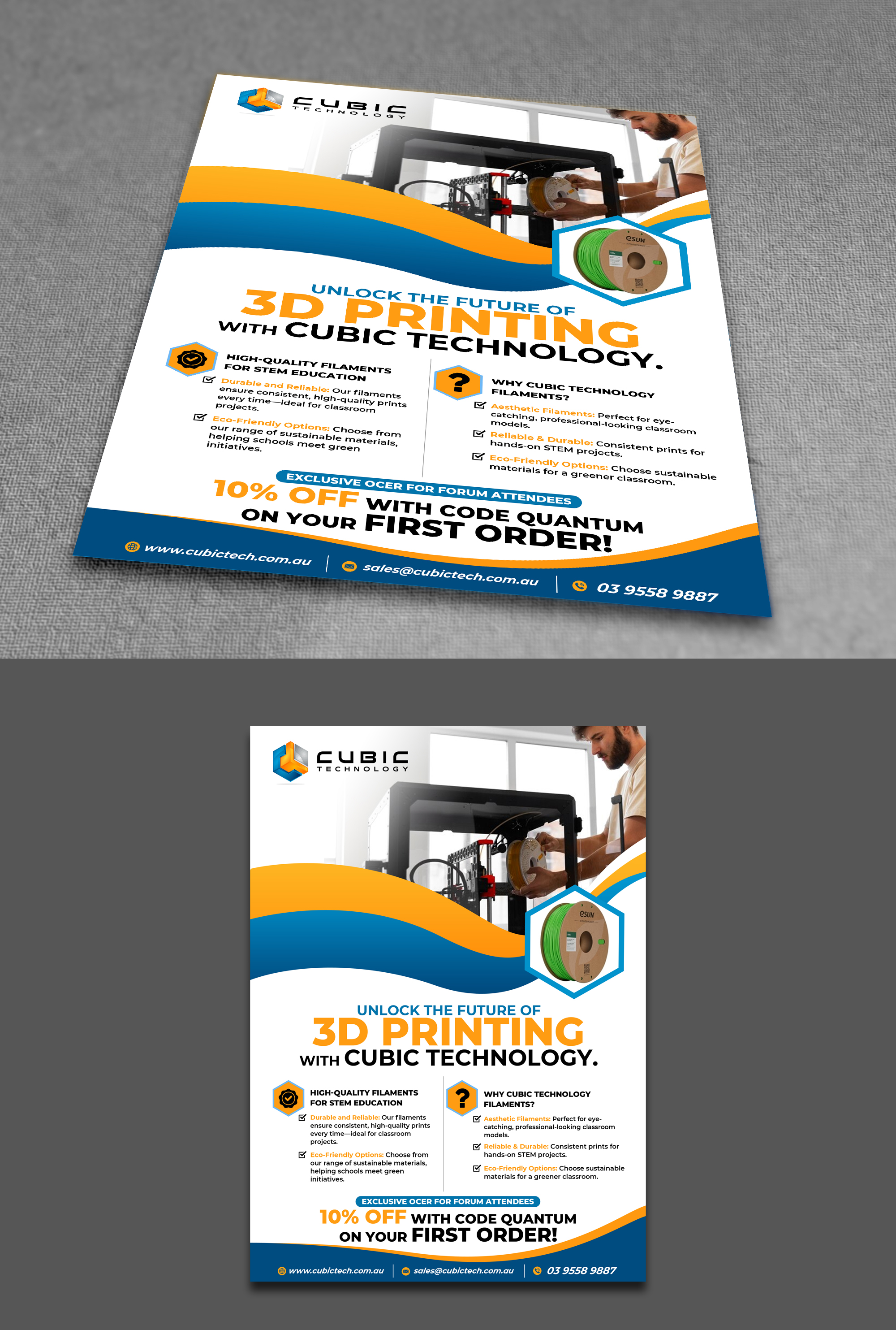 Flyer-Design von websmartusa für dieses Projekt | Design #34057540