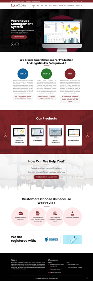 Diseño Web por pb para Quadrivium Srl | Diseño: #34065434